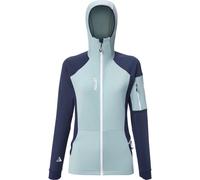 Millet - Veste de ski de randonnée - Pierra Ment Hoodie W Aquatic Saphir pour Femme en Silicone - Taille S - Bleu Bleu S