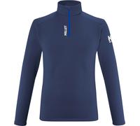 Polaire manches longues millet intense bleu