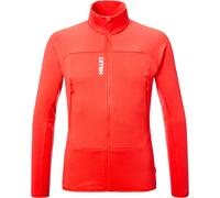 Millet - Polaire stretch en Polartec® Power Grid zippée - Fusion Grid Jkt M Paprika pour Homme - Taille M - Rose Rose M
