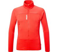 Millet - Polaire stretch en Polartec® Power Grid zippée - Fusion Grid Jkt M Paprika pour Homme - Taille XL - Rose Rose XL