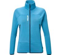 Millet - Polaire stretch en Polartec® Power Grid zippée - Fusion Grid Jkt W Coronet Blue pour Femme - Taille L - Bleu Bleu L