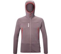 Millet - Polaire stretch en Polartec® Powergrid zippée - Fusion Grid Hoodie M Pepper pour Homme - Taille M - Marron Marron M