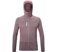 Millet - Polaire stretch en Polartec® Powergrid zippée - Fusion Grid Hoodie M Pepper pour Homme - Taille S - Marron Marron S
