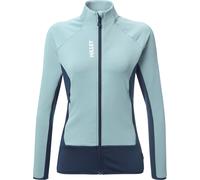 Millet - Polaire stretch et respirante - Kamet Grid Jkt W Aquatic Saphir - Taille M - Bleu Bleu M