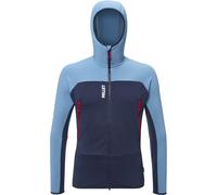 Millet - Polaire stretch zippée en Polartec® - Fusion Grid Hoodie M Coronet Blue Saphir pour Homme - Taille L - Bleu Bleu L