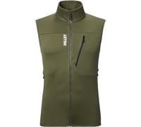 Millet - Polaire stretch zippée - Lokka Vest III M Grape Leaf pour Homme - Taille L - Vert Vert L