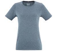 Millet - Seneca Heather Ts Ss W Navy Blue - L - Tee-shirt de rando
