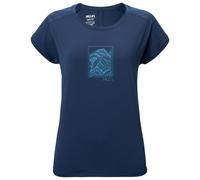 Millet - Seneca Short Sleeve W Saphir - L - Tee-shirt de rando