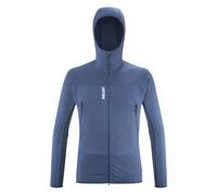 Millet - Sweat à Capuche Fusion Grid Denim Foncé - Homme - Sport - Bleu - Taille: S