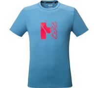 Millet - T-shirt d'alpinisme léger et respirant à manches courtes - Kamet Map SS M Coronet Blue pour Homme - Taille M - Bleu Bleu M