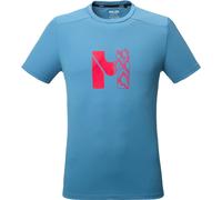 Millet - T-shirt d'alpinisme léger et respirant à manches courtes - Kamet Map SS M Coronet Blue pour Homme - Taille XL - Bleu Bleu XL