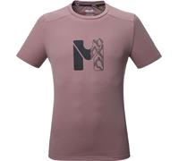 Millet - T-shirt d'alpinisme léger et respirant à manches courtes - Kamet Map SS M Pepper pour Homme - Taille L - Marron Marron L