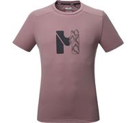 Millet - T-shirt d'alpinisme léger et respirant à manches courtes - Kamet Map SS M Pepper pour Homme - Taille M - Marron Marron M