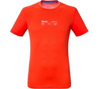 Millet - T-shirt de running léger, respirant et stretch - Intense Essential SS M Paprika pour Homme - Taille M - Orange Orange M