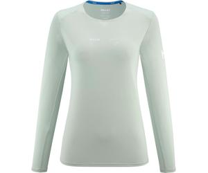 Millet - T-shirt de trail - Intense TS LS W Seaweed pour Femme - Taille XS - Vert Vert XS