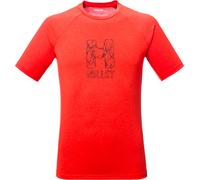 Millet - T-shirt d'escalade en viscose éco-responsable et polyester recyclé - Cimai Natural SS M Paprika pour Homme - Taille M - Orange Orange M