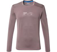 Millet - T-shirt léger et respirant - Intense TS LS M Pepper pour Homme - Taille M - Marron Marron M