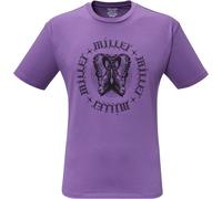 Millet - T-shirt urbain en coton biologique à manches courtes - Cimai Collab SS M Galaxy pour Homme en Coton - Taille S - Violet Violet S