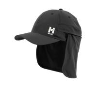 Millet Casquette Trekker II Cap Mixte - Rabat protège-nuque - Noir L