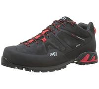 Millet - Trident Guide GTX - Chaussures Basses pour Randonnée, Alpinisme et Approche - Homme - Membrane Gore-Tex Imperméable - Semelle Vibram - Gris et Rouge