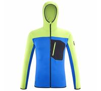 Millet Trilogy Lightgrid Hoodie Homme Bleu et vert - Vêtements polaires outdoor hommes XXL