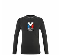 Millet Trilogy Wool Tee Long Sleeve Homme Noir - Maillots manches longues outdoor hommes XL