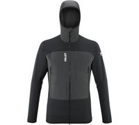 Millet - Veste coupe-vent et déperlante - Fusion XCS Hoodie M Noir Dark Grey pour Homme - Taille S Noir S