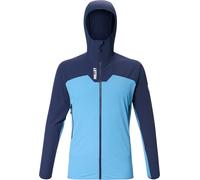 Millet - Veste d'alpinisme stretch - Kamet XCS Light Hoodie M Coronet Blue Saphir pour Homme en Softshell - Taille S - Bleu Bleu S
