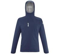 MILLET Veste De Randonnée Imperméable FITZ ROY III JKT M Homme Résistante Confortable Et Respirante DRYEDGE, Bleu Marine, L