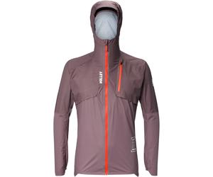 Millet - Veste de running imperméable - Intense Pro 2,5L Jacket M Pepper pour Homme - Taille S - Beige Beige S