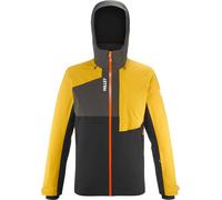 Millet - Veste de ski imper-respirante - Atna Peak Jkt M Black/Safran pour Homme - Taille S - Noir Noir S