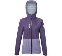 MILLET Veste Randonnée Femme Imperméable Respirante 10K (FR/ES, Alpha/lettres, S, Taille normale, Taille normale, Violet)
