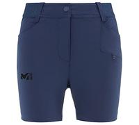 Millet - Wanaka Stretch Short II W - Short Femme - Respirant - Randonnée, Trekking, Lifestyle - Bleu, 42