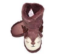 Millffy Chaussons en peluche Renne en forme de Renne | Pantoufles en forme de Renne pour femme | Chaussons mignons pour filles Bottes de Renne(38-39 EU, Bottes Renne)