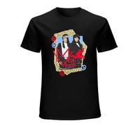 Milli Vanilli Back and in Attack T-Shirt Graphic Printed Mens Black Mens Unisex Tee XL