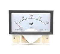 Milliampèremètre à aiguille 69C17, 1 mA-500 mA, avec mesureur de courant shunt, 85 x 46 mm, 1 pièce(10MA)