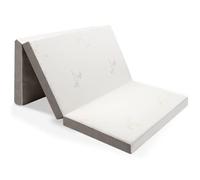 Milliard Matelas D'appoint Pliant, Matelas Pliable Adulte de 10 cm D'épaisseur, Futon/Chauffeuse, avec Une Housse Amovible et Une Base Antidérapante (75 x 190 cm)