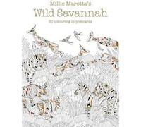 Millie Marotta's Wild Savannah Postcard Box - [Version Originale] Inconnu (Auteur)