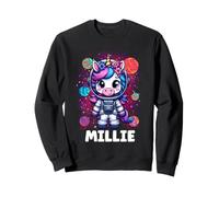 Millie Unicorn Space Astronaute Sweatshirt