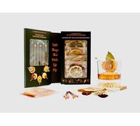 MILLIN Garnish Mini ensemble avec pics à cocktail I fruits déshydratés 100 % naturels pour homme et femme Cadeau unique - Taille M (16 boissons)