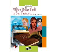 Million Dollar Theft In San Francisco (A2/B1) Avec ressources numériques et audio en ligne - D.B. Gina - Cideb Black Cat - broché - Méthode de langue