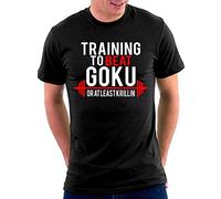 Million Nation T-shirt Training to Beat Goku Dragonball - Noir - 1 mois