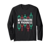 Millionaire in Progress - Trading Goals Day Trader Manche Longue