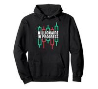 Millionaire in Progress - Trading Goals Day Trader Sweat à Capuche