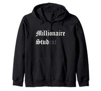 Millionaire Stud-Ent Cash Funny Gagnez de l'argent Get Rich Sword Sweat à Capuche