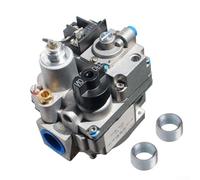 Millivolt Valve à gaz 700-506 pour Robertshaw 200k BTU Valve à gaz en aluminium 3/4" Ouverture rapide 200k BTU Valve à gaz pour chauffage de piscine, chaudière, friteuse 200k BTU Valve à gaz combinée