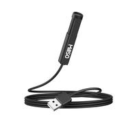 MillSO Microphone USB PC Microphone à condensateur omnidirectionnel USB Type A 360° avec câble de 1,45 mètre pour Ordinateur, Ordinateur Portable, Podcast, interviews, Skype et Enregistrement