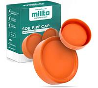 Millto™ Tube de fond - Embout de fermeture - Douille - Orange - Polypropylène - Plastique - 110 mm
