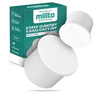 Millto™ Bouchon de manchon HT - Diamètre DN 32 mm - Blanc - Capuchon pour eaux usées - En plastique PVC PP