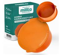 Millto™ Bouchon de manchon HT KG - Diamètre DN 160 mm - Orange - En plastique PVC PP - Raccord pour eaux usées